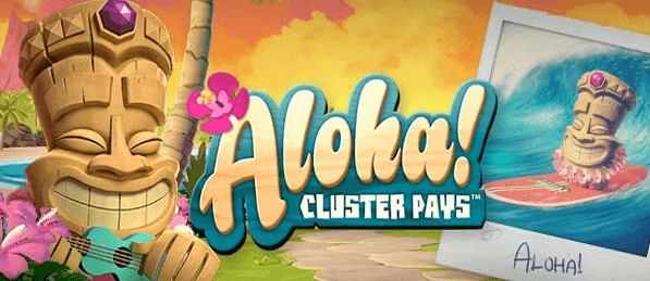 Aloha! Cluster Pays je shlukovým automatem s obřím jackpotem