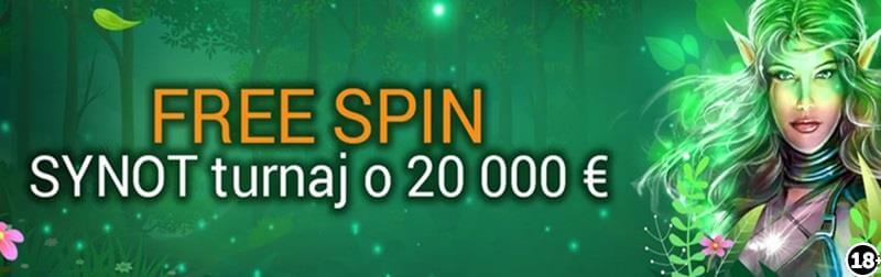 Freespinový turnaj o 100 000 spinov v Tipsporte